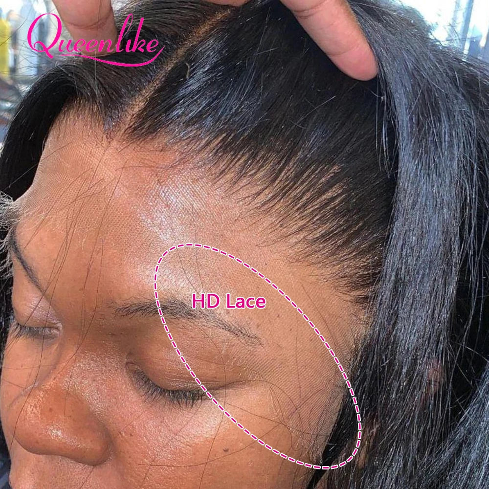 20 22 24 inch Real Hd Lace Wig 13x4 Human Hair Straight Human Hair Frontal Wigs for Women Scalp Top Wigs Thin Hd Invisible Lace Viralgem Store