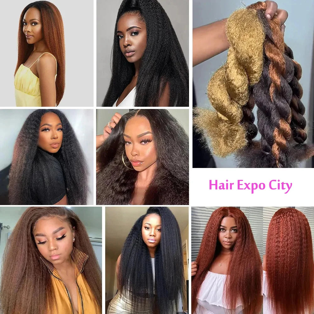 Vixen Crochet Bulk Hair 26 inch Jumbo Synthetic Braiding Hair Fluffy Kinky Straight Crochet Braids Extension Hair Expo City Viralgem Store