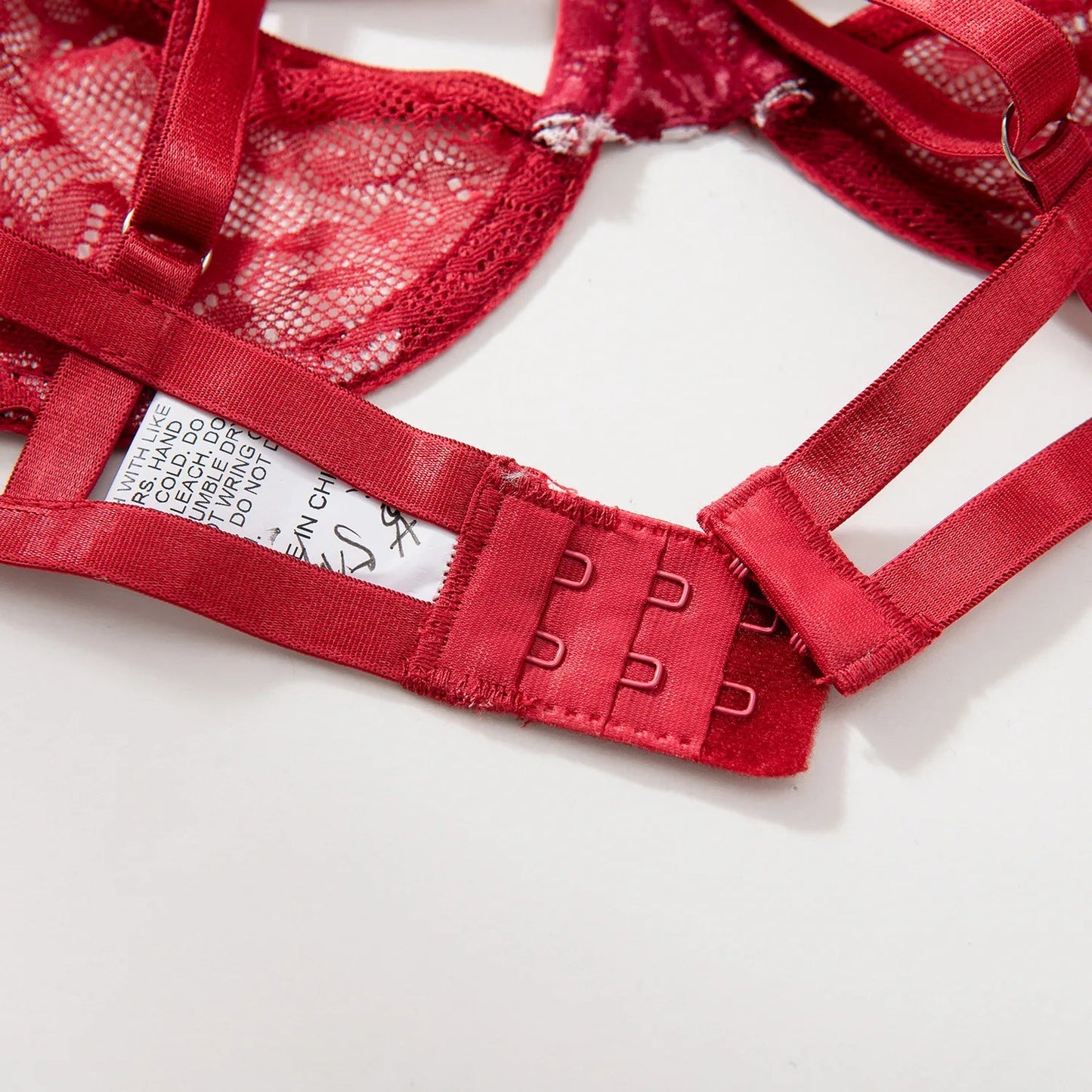 Toucheart Sexy Bra Set Contrast Color Lace Hollow Breathable Garter Hot Erotic Sexy Costumes Underwear Seamless Bra Thong Suit Viralgem Store