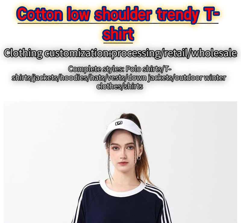 Street Youth Trendy Brand Pure Cotton T-shirt Customization, Printing Embroidered LOGO Logo DIY Club Customized Clothing Viralgem Store