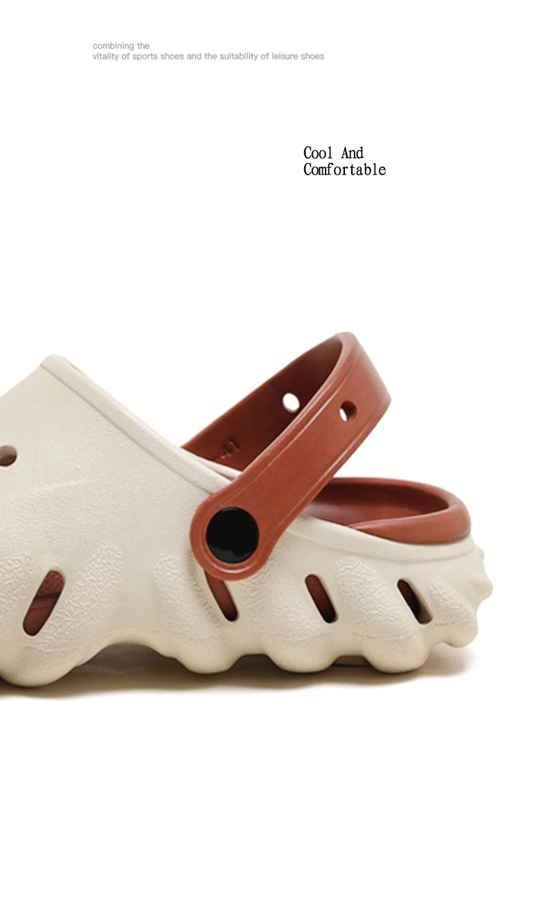 2024 Unisex Casual Slippers Fashion Men Flip flops EVA Garden Slippers Outdoor Beach Men Shoes Indoor House Home Shoes Summer Viralgem Store