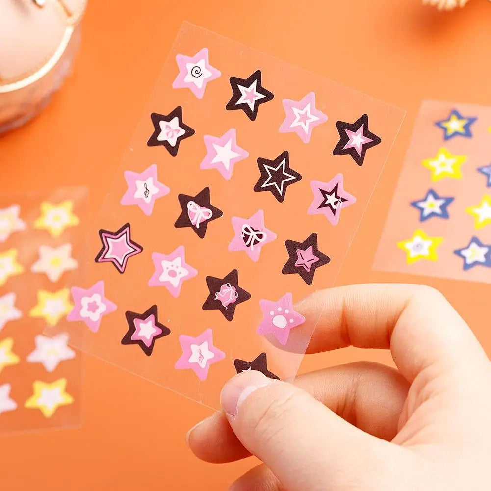 1PC Colorful Star Shaped PE Pimple Patches Acne Invisible Removal Skin Care Stickers Concealer Face Spot Beauty Makeup Tools