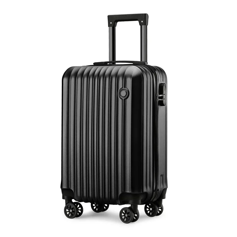 1 Piece, 20inch Luggage Suitcase, Trolley Case, Combination Lock, Universal Wheels, Pc Hard Shell Material, Layered Storage Viralgem Store