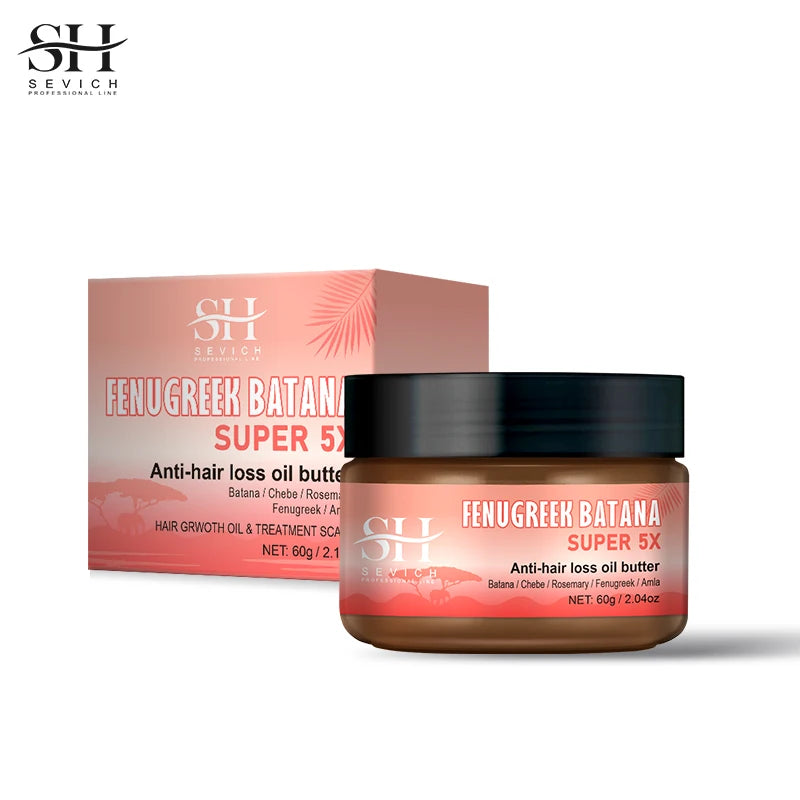 Super 5x Fenugreek Anti-Hair Loss Oil For Man Hair Treatment Fast Regrowth Thicken Oils Scalp Damaged  Repair Care Products Viralgem Store