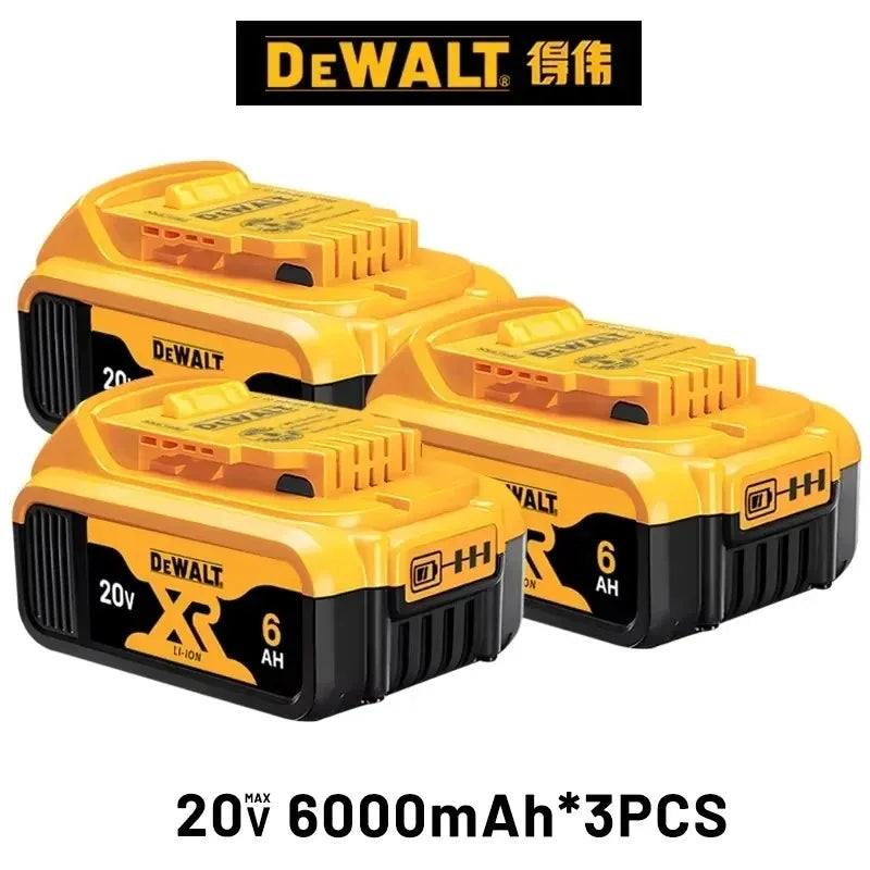 100% original DEWALT 20V battery, dewalt power tool DCB606, DCB205，DCB206，DCBGene，DCB200 MAX，20V / 60V， 6AH,9AH,dewalt batteries