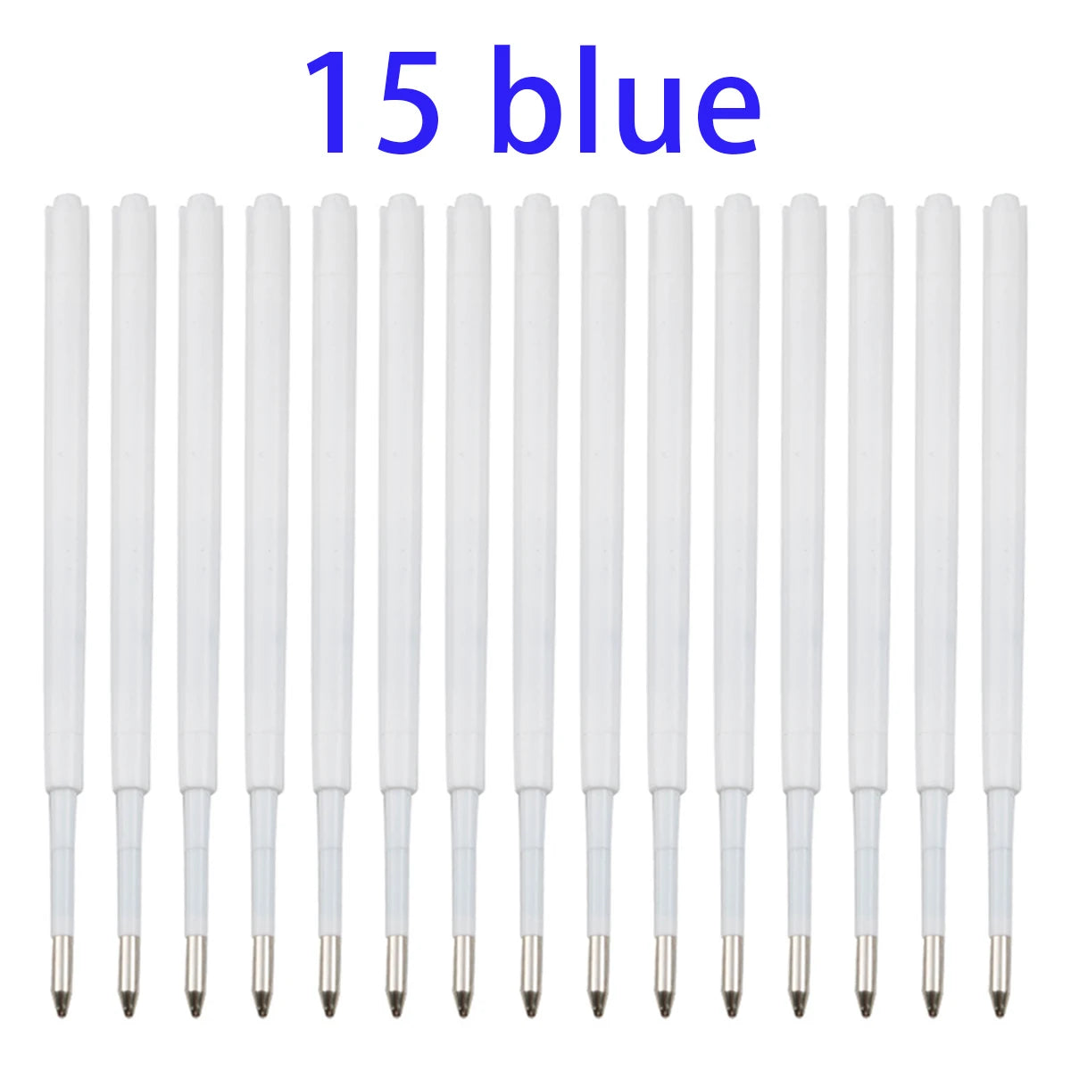 10-20pcs 0.7MM Ballpoint Pen Plastic G2 Refills Blue/Black Ink  for Pens Writting Parts Office Stationery Viralgem Store