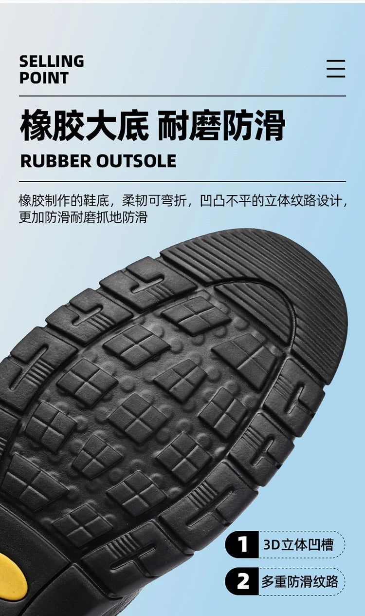 Summer Breathable Sandals for Men, Men's Cowhide Shoes, Hand-woven, Business Formal Leather Sandals, Dad's Shoes