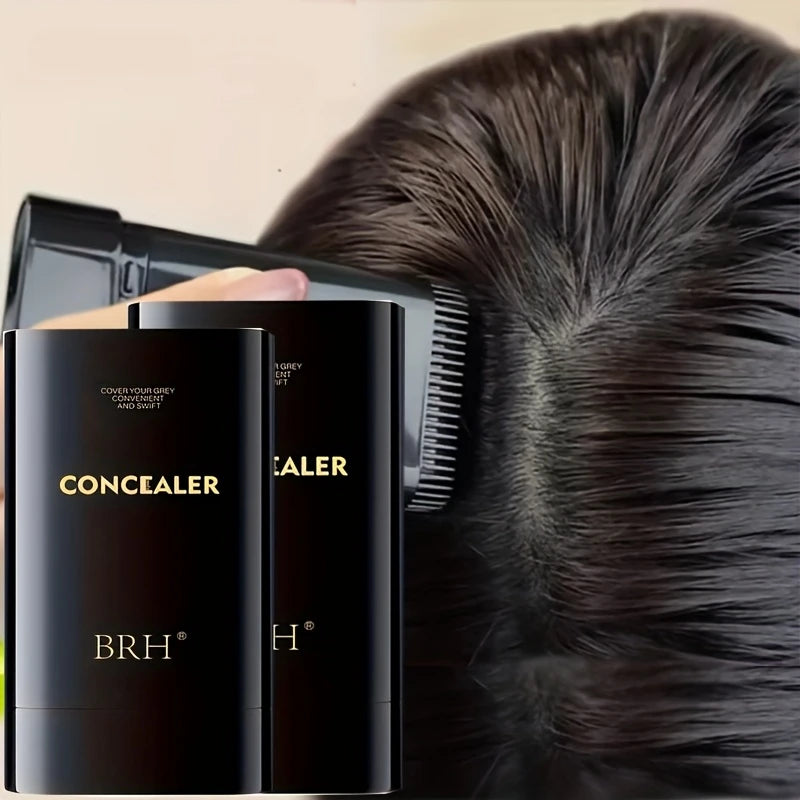 Temporary Hair Color Stick Long-Lasting Quick Gray Coverage,Easy Application,Longlasting Dye Hair,Hair Touchup Stick With brush