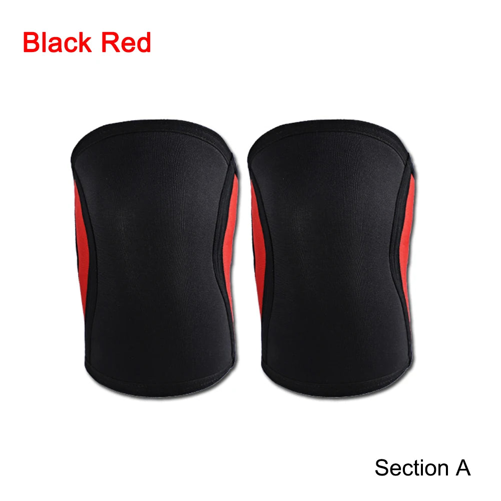 1 PC Squat 7mm Knee Sleeves Pad Support Men Women Gym Sports Compression Neoprene Knee Protector Fitness Gym Fit Weightlifting
