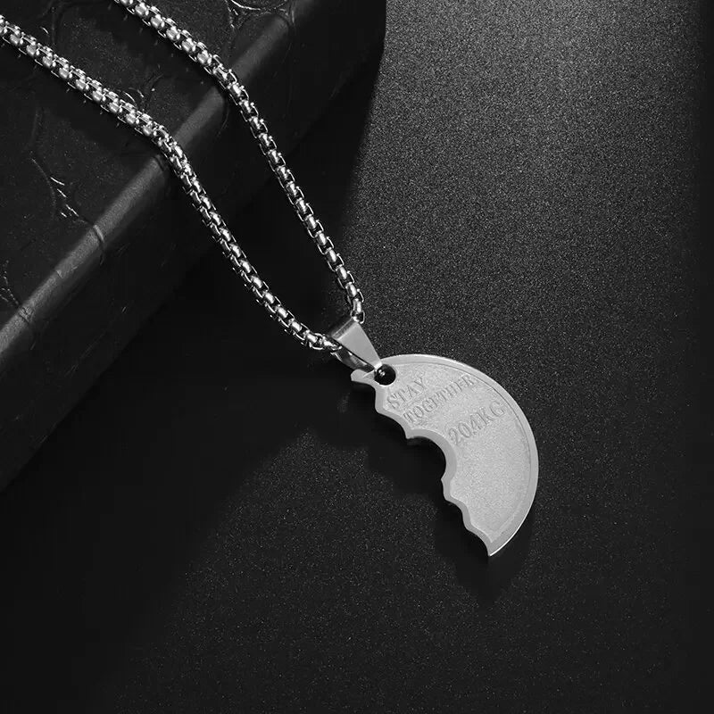 Titanium Steel Dumbbell Pendant Gym Fitness Equipment Barbell Necklace Domineering Muscular Men Fitness Leisure Sports Jewelry Viralgem Store