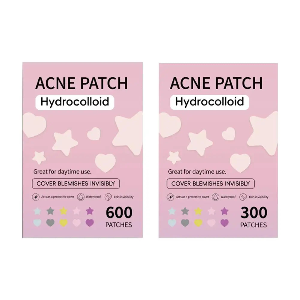 300/600pcs Invisible Acne Patch Reduce Pimples Blackheads Mild Non-irritating Concealer Face Spot Skin Care Tools Waterproof