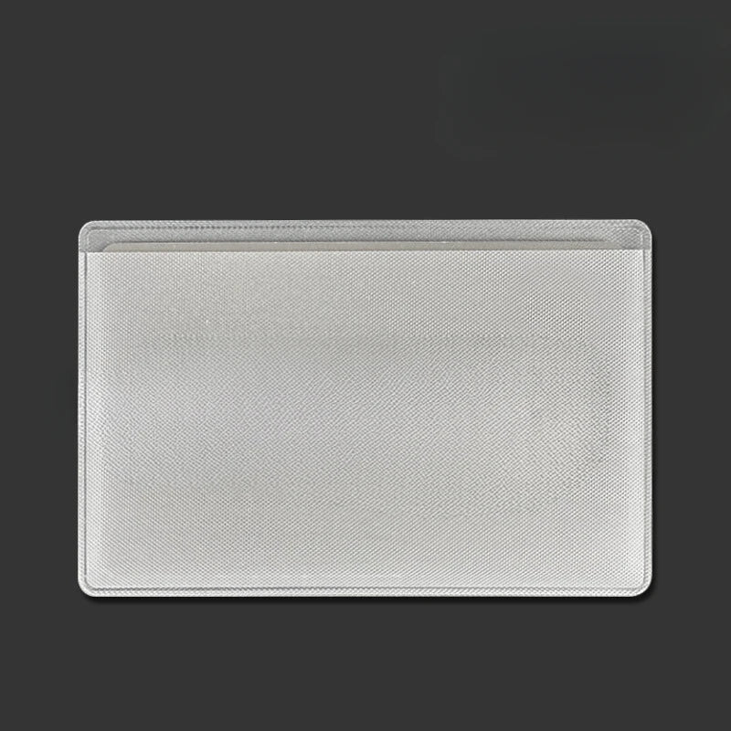 12PCS PVC Waterproof Transparent Card Holder Plastic Card id Holders Case To Protect Credit Cards Card Protector Cardholder Bags