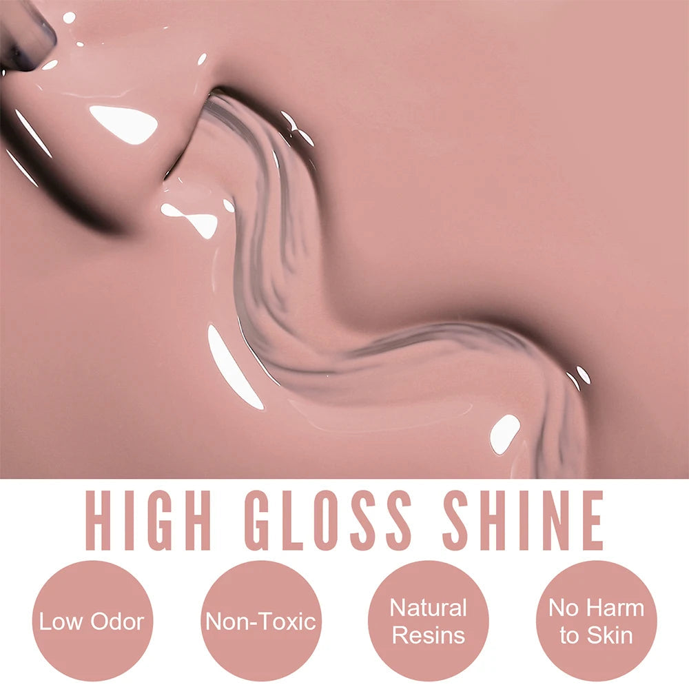 YOKEFELLOW  Pastel Gel Nail Polish Set 6 Colors Spring Summer Macaron Gel Nail Kit Soak Off Nail Art DIY Manicure Gift for Girl Viralgem Store