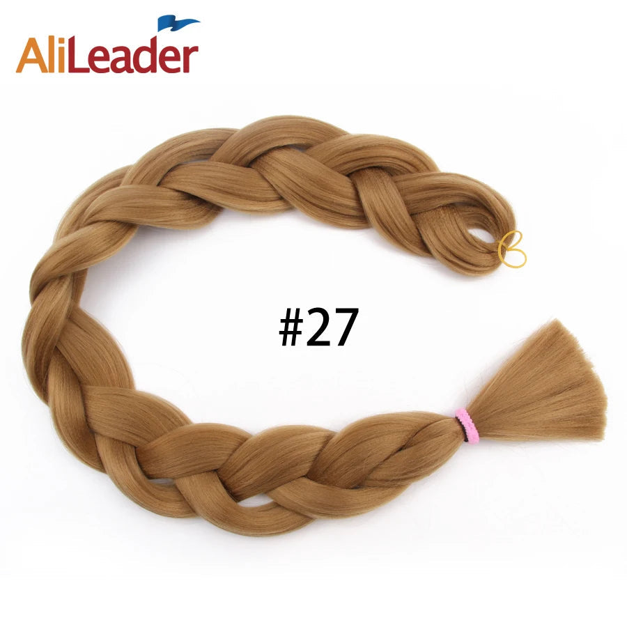 Super Long 165G 200cm Hair Synthetic Jumbo Braiding Hair Extension Heat Resistant Fiber African Ombre Jumbo Braid Hair Women Viralgem Store