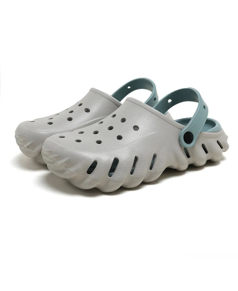 2024 Unisex Casual Slippers Fashion Men Flip flops EVA Garden Slippers Outdoor Beach Men Shoes Indoor House Home Shoes Summer Viralgem Store