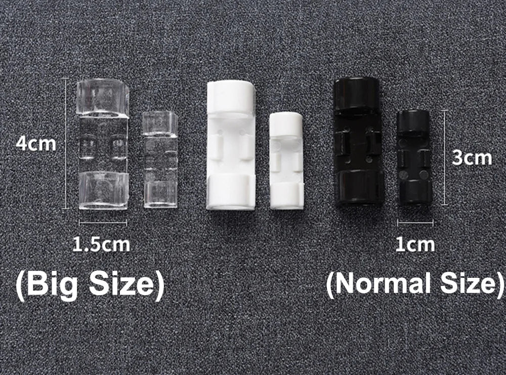 16/20pcs Cable Organizer Clips Cable Management Wire Manager Cord Holder USB Charging Data Line Bobbin Winder Wall Mounted Hook Viralgem Store