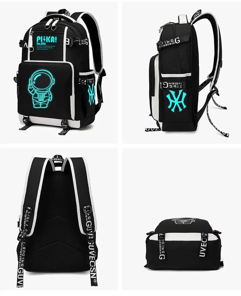 Waterproof Luminous Kids Backpack Children School Bags For Boys Orthopedic School Backpack Primary Schoolbag Book Bag Mochila Viralgem Store