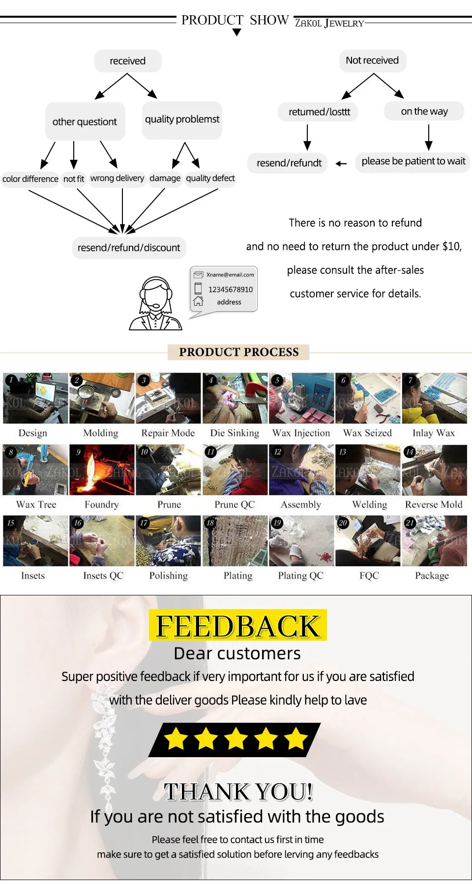 ZAKOL Classic Geometric Water Drop CZ Bracelet for Women Bridal Gorgeous Buling Zircon Party Wedding Jewelry