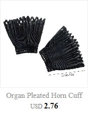 Steampunk Lolita Hand Sleeve Wrist Cuffs Ruffled Floral Lace Elastic Bracelet XX9D Viralgem Store