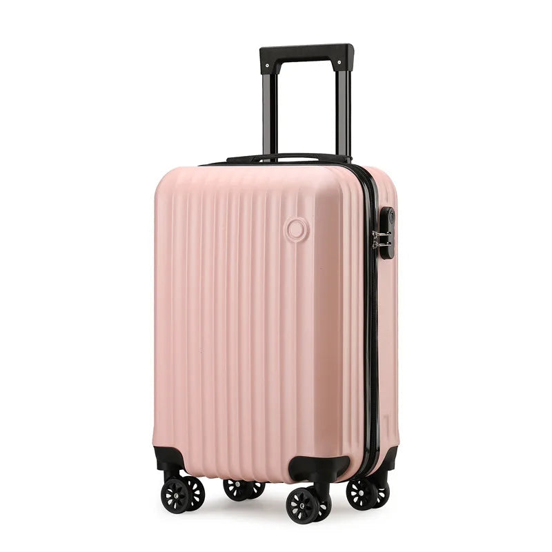 1 Piece, 20inch Luggage Suitcase, Trolley Case, Combination Lock, Universal Wheels, Pc Hard Shell Material, Layered Storage Viralgem Store