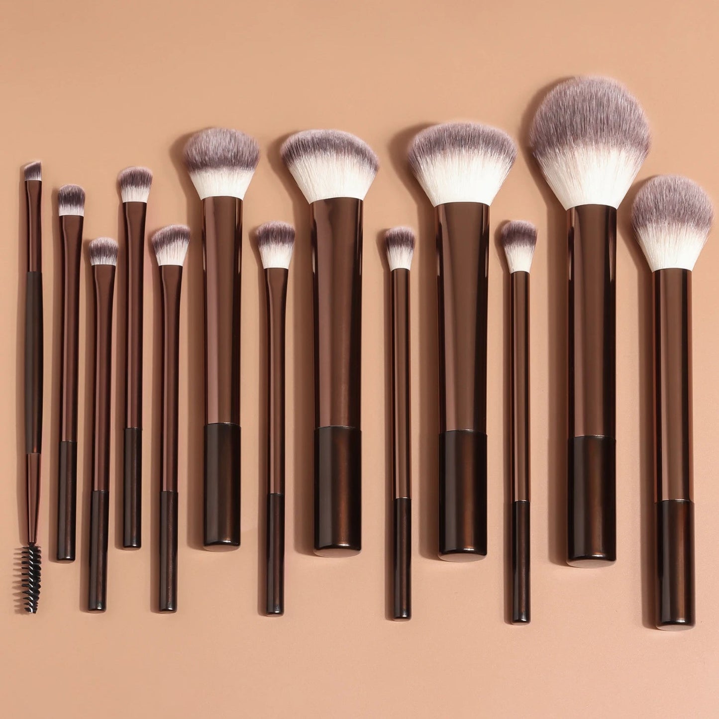13PCS Makeup Brush Set Foundation Concealer Powder Eyeshadow Blush Brush Kabuki Blending Cosmetic Beauty Tool for Face Viralgem Store