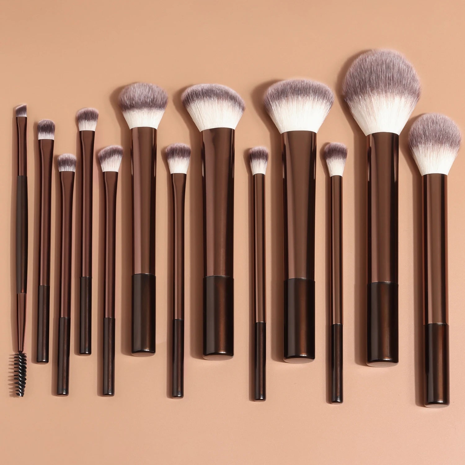 13PCS Makeup Brush Set Foundation Concealer Powder Eyeshadow Blush Brush Kabuki Blending Cosmetic Beauty Tool for Face Viralgem Store