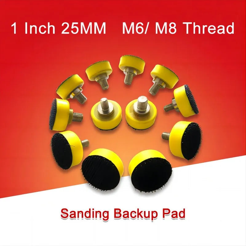 1Inch 25MM Back-up Sanding Pad Sander Backing Pad for Electric Grinder Abrasive Tools Dremel Rotary Tool Polishing & Grinding
