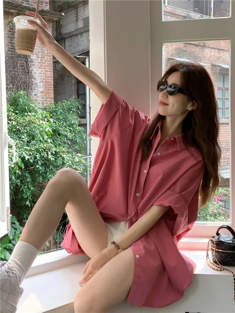 XEJ Elegant and Youth Woman Blouses Oversize Shirts Woman Summer Women's Clothing Spring 2022 Short Hand Shirt Youth Blouses