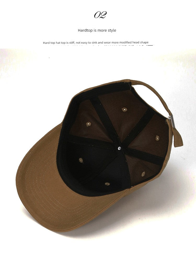 Winnie Lee Face-Looking Little Girl Deepening Hard Top Hat