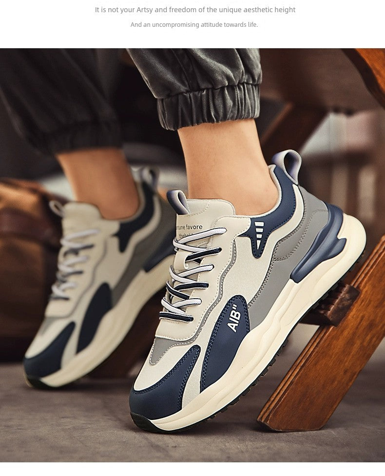 Trendy Putian Summer Casual Junior High School Students Men's Clunky Sneakers