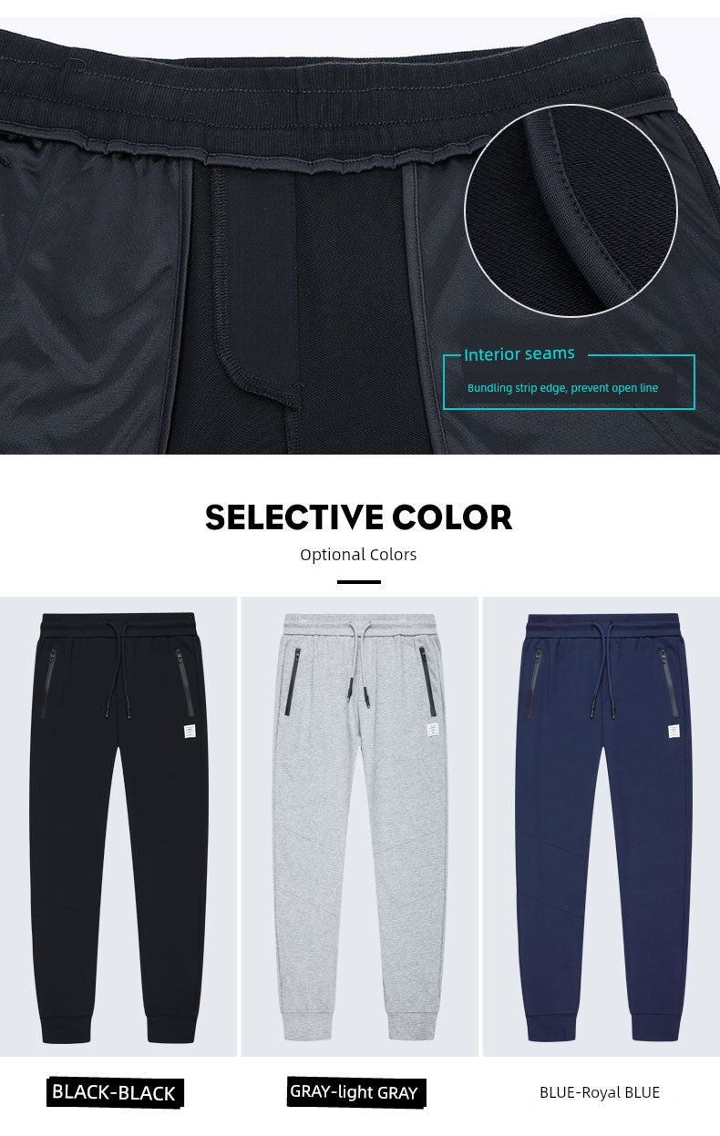Thin Sports Trousers Men's Summer Running Pants New Arrival Men Skinny Pants Loose Breathable Casual Sweatpants