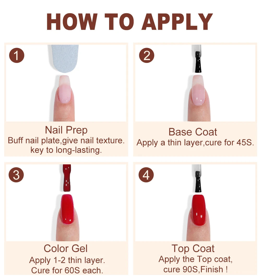 YOKEFELLOW  Pastel Gel Nail Polish Set 6 Colors Spring Summer Macaron Gel Nail Kit Soak Off Nail Art DIY Manicure Gift for Girl Viralgem Store