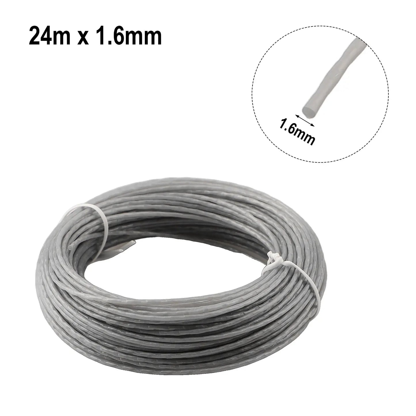 24m Trimmer Line Spool For For Bosch ART 24/27/30/36 Li 1 65mm Compatible with EasyGrassCut and Advanced Models