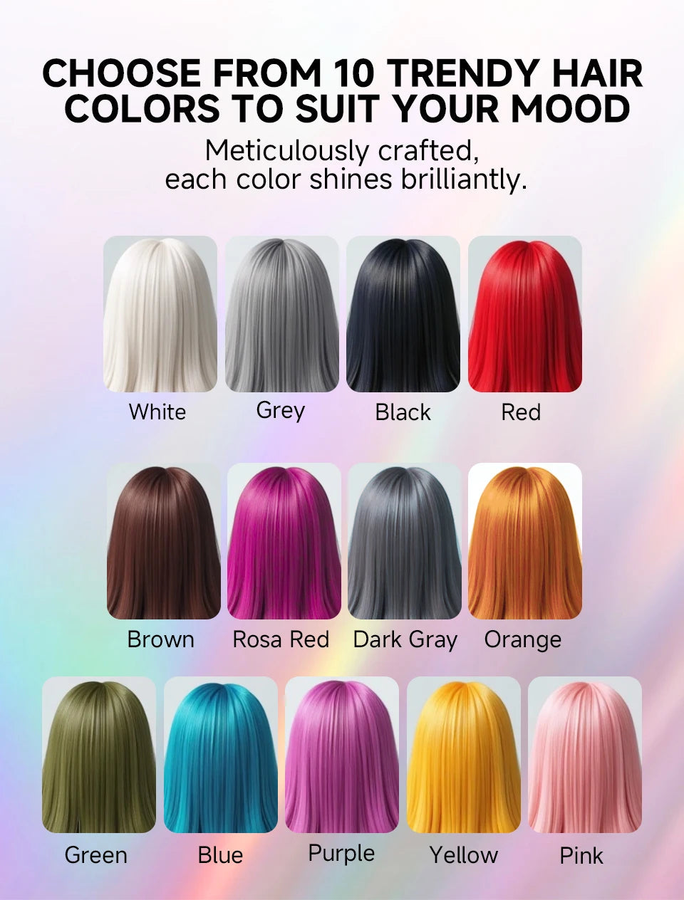 Temporary Hair Color Wax 13 Colors Hair Styling Hair Dyeing Paste Long Lasting Hair Dye Mud Kids Diy Hair Colour Cream Wax 50g Viralgem Store