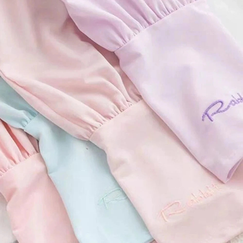 1 Pair Summer Ice Silk Sleeves For Men And Women Outdoor UV Protection Cycling Sleeve Arm Sun Screen Protection Sleeves Loose