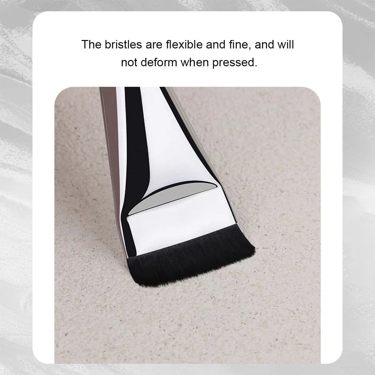 1/3 PCS Flat-head Foundation Brush Ultra-thin Brush Head Traceless Foundation Makeup Brush Cosmetic Tools Viralgem Store