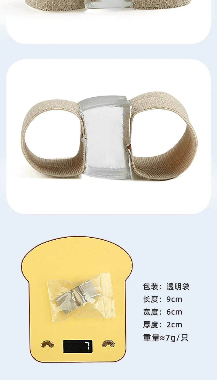 1/2/4Pc TwoToe Separator Hallux Valgus Bunion Corrector Orthotics Feet Bone Thumb Adjuster Correction Pedicure Feet Straightener