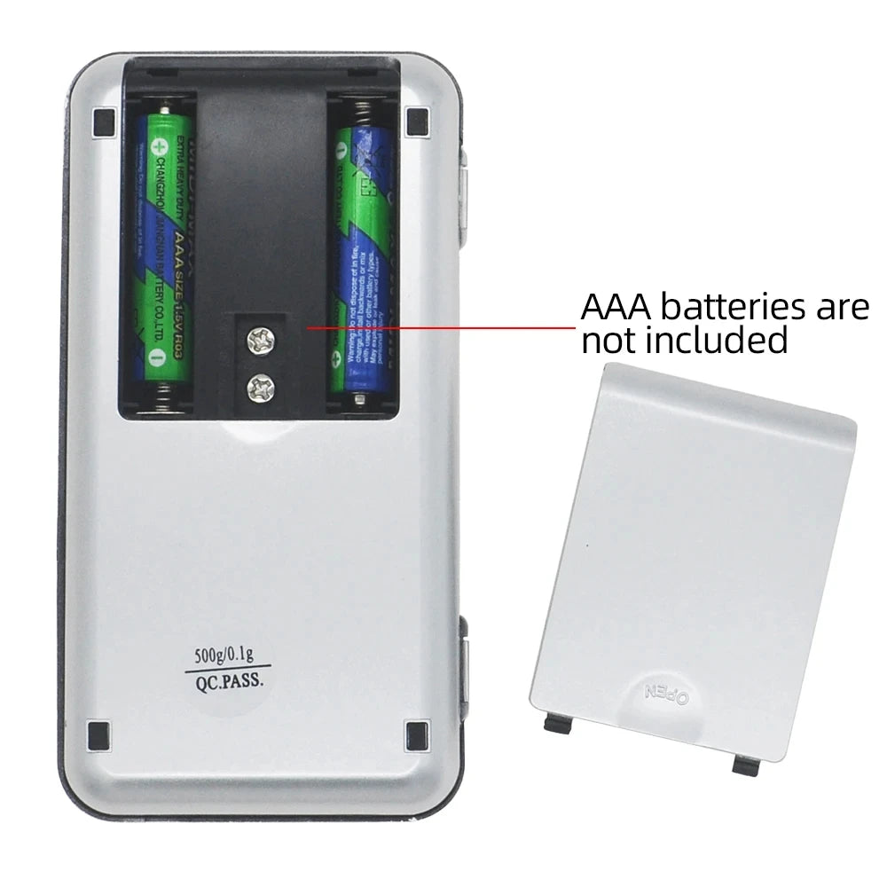 100g/200g/300g/500g/1000g 0.01g /0.1g Mini Digital Scale Electronic Balance LCD Display Jewelry Kitchen Weighing with Backlight