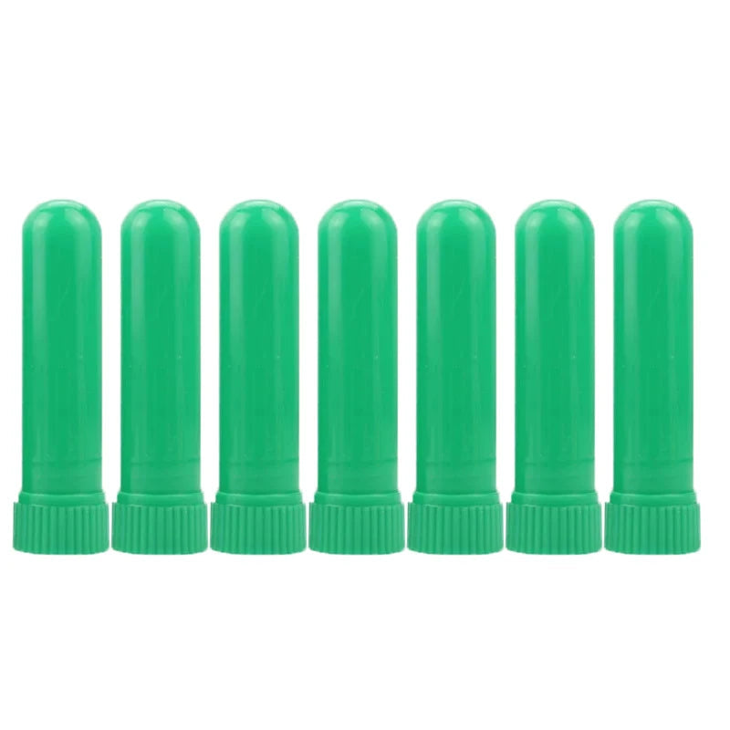 30-80 sets Colorful Plastic Nasal Inhalers Sticks Refill for Perfume with Cotton Wicks Nasal Inhaler for Essential Oil Container Viralgem Store
