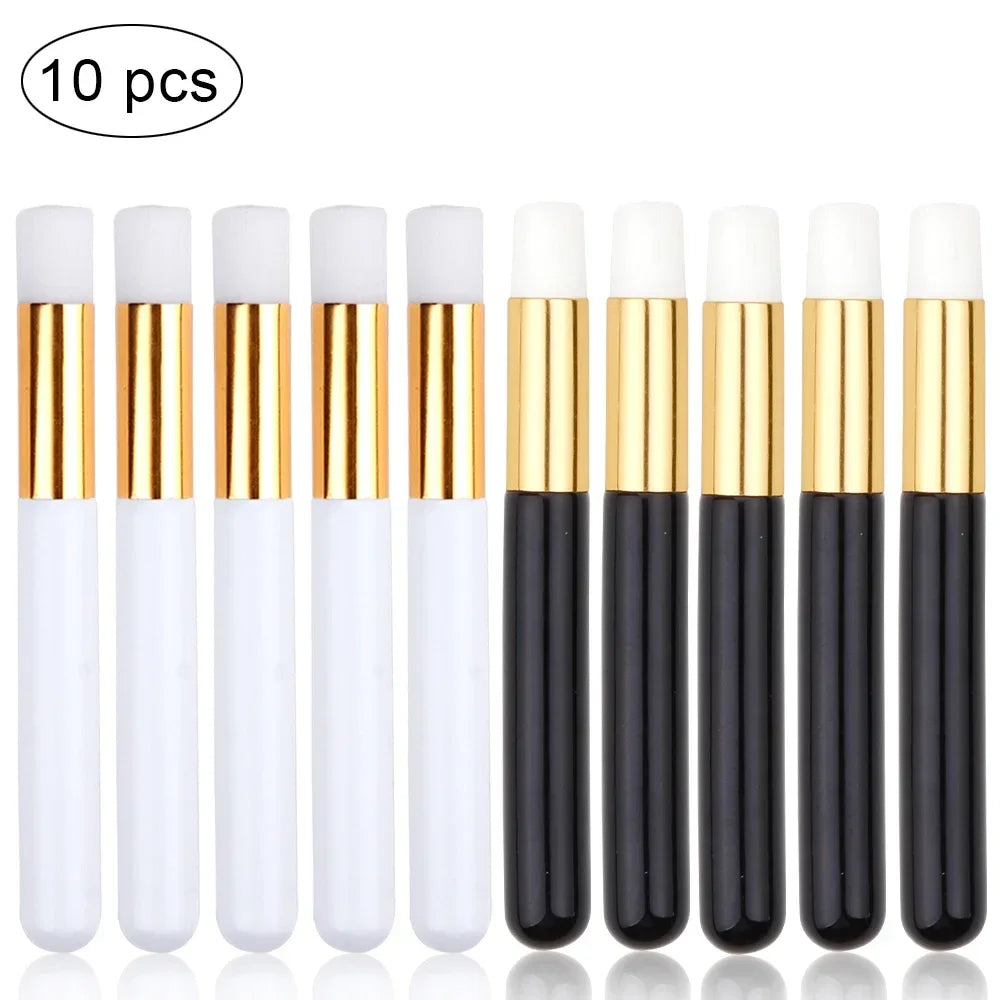5/10pcs Eyelash Cleaning Brush Lash Shampoo Brush for Eyelash Extensions Peel Off Nose Pore Blackhead Remover Makeup Tools