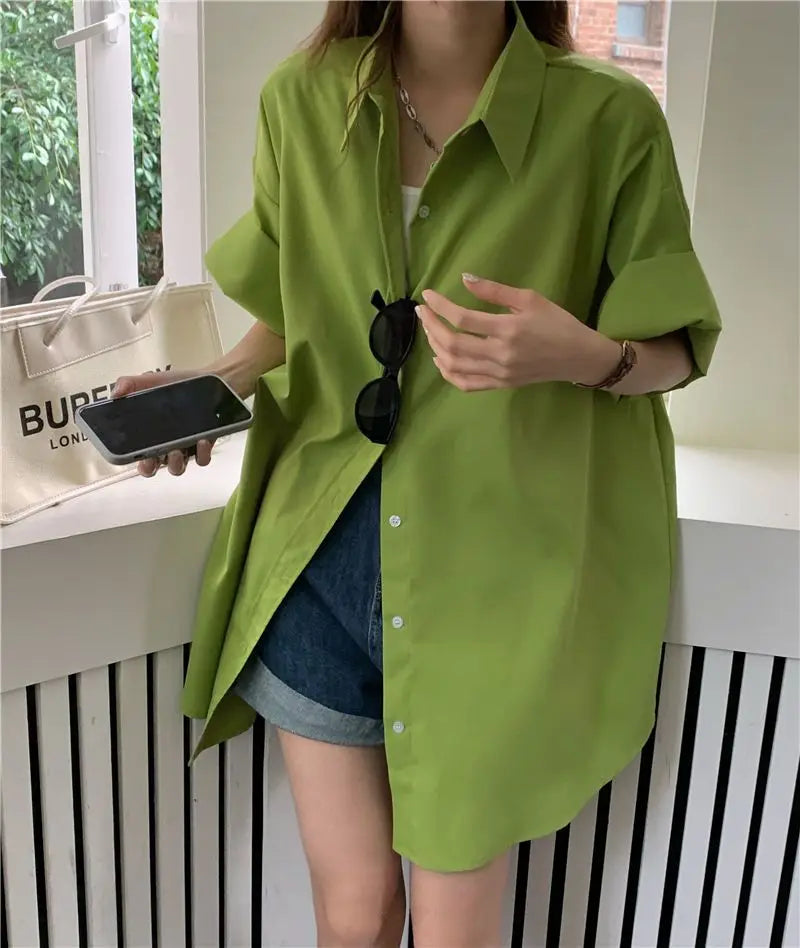 XEJ Elegant and Youth Woman Blouses Oversize Shirts Woman Summer Women's Clothing Spring 2022 Short Hand Shirt Youth Blouses