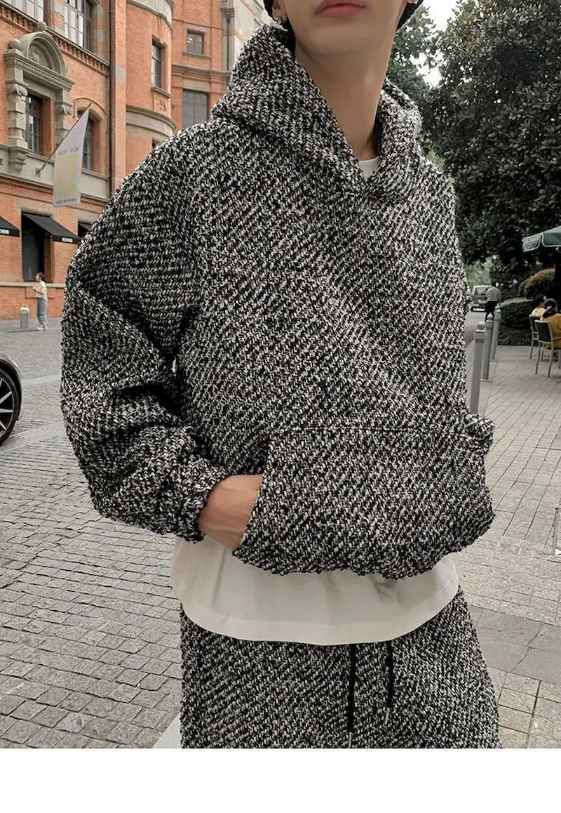 Streetwear Hooded Sweatshirts and Straight Pants Sets Women Harajuku Gothic Hoodies Men Korean Matching Sets Y2k K Pop Clothes