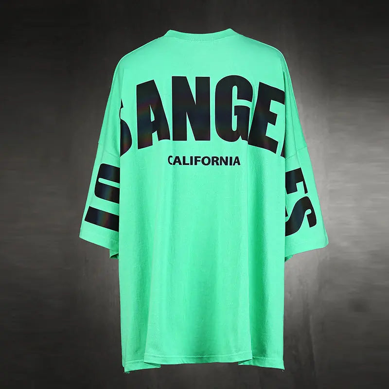 2023 Spring And Summer New Tide Brand Summer Loose Breathable Fitness Training Clothes Sports Casual Short Sleeve T-Shirt Men