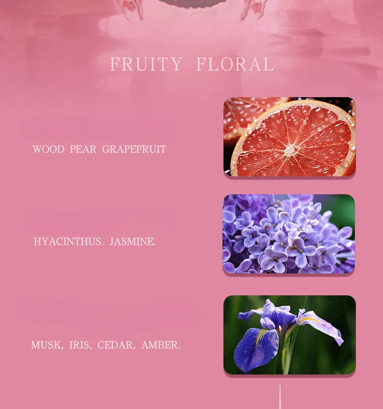 30ml/1.01 Fl.oz Women's Perfume Body Spray Floral Fruity Fresh Floral Fragrance, Refreshing and Non-greasy