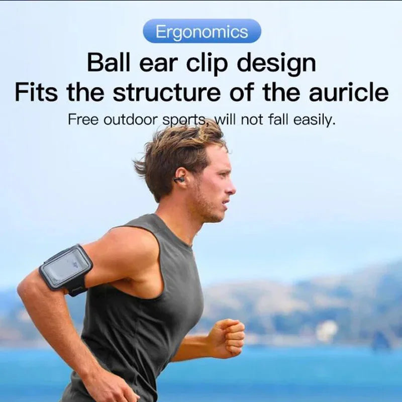 Xiaomi Mijia Bone Conduction Headphones Wireless Bluetooth 5.3 Compatible 3d Surround Sound Bass Ear Clip-on Sports Headphones Viralgem Store