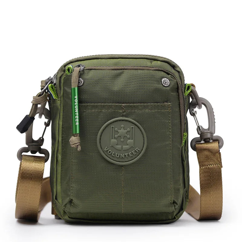 VOLUNTEER Crossbody Bags for Men Fashion Waterproof Phone Oxford Cloth Casual Small Messenger Men's Shoulder Sling Bag 1652-11 Viralgem Store