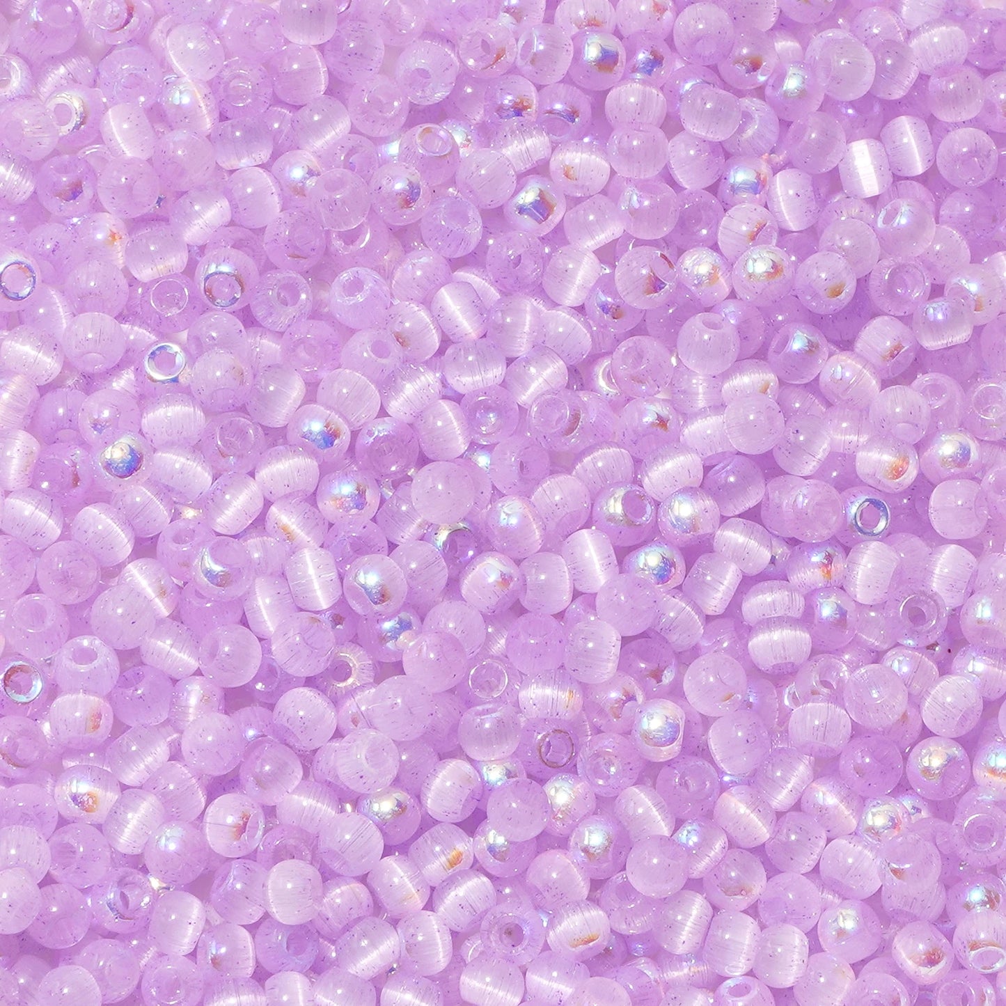 150 Cat Eye Glass Beads 4mm In Various Colors (blue, pink, yellow, green) For DIY Jewelry Making, Necklace Handicrafts, Bead Emb