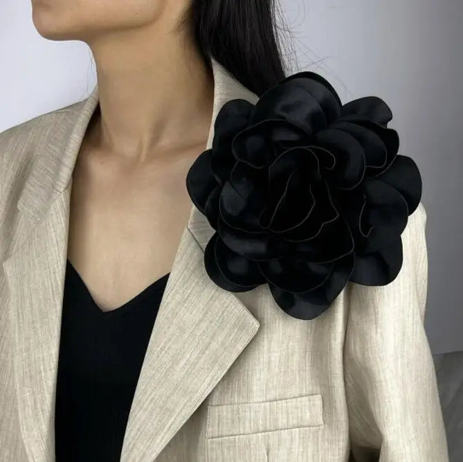 19cm Large Flower Brooch Clip Handmade Clothing Accessory Brooches