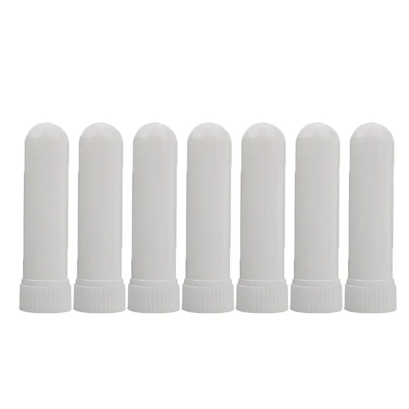 30-80 sets Colorful Plastic Nasal Inhalers Sticks Refill for Perfume with Cotton Wicks Nasal Inhaler for Essential Oil Container Viralgem Store