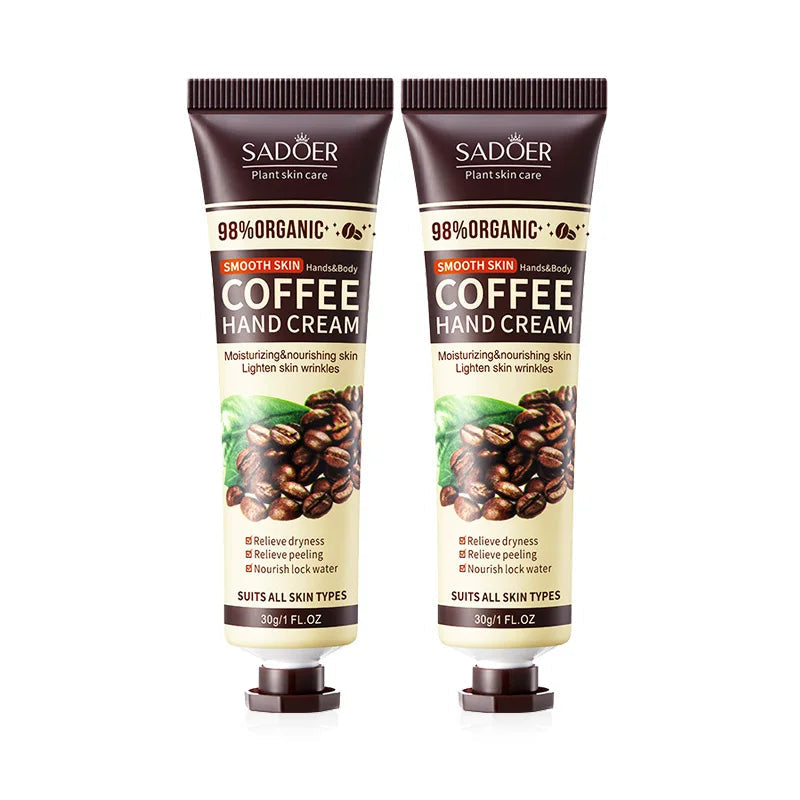 1/2/3/5pcs SADOER Coffee Hand Cream Sets Moisturizing Nourishing Whitening Hydrating Hands Skin Care Products Viralgem Store